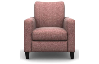 Heart of House Harrison Tweed Fabric Chair - Pink